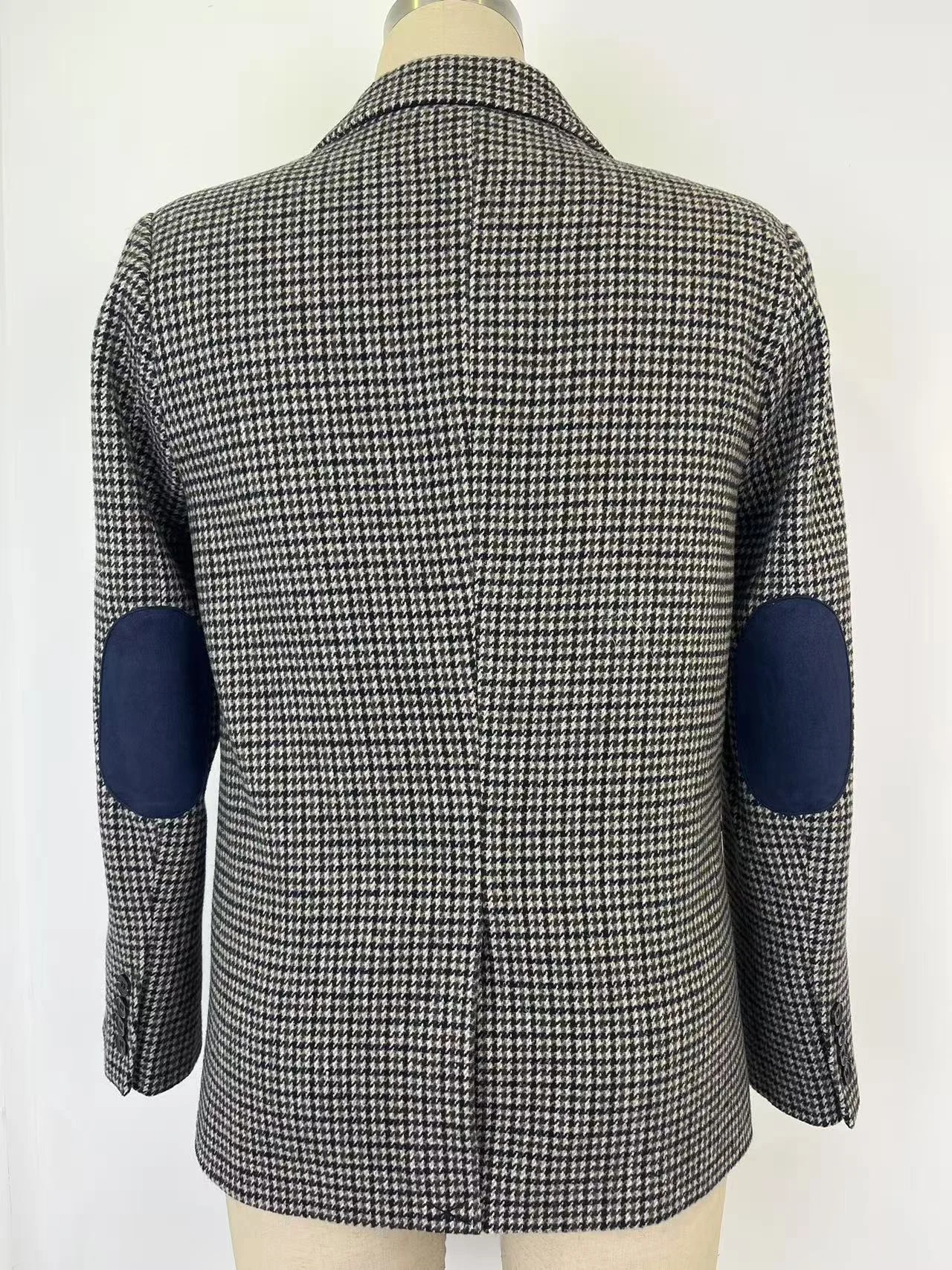 Women's Check Blazer,Single-Breasted Blazer,Jacket — view 2